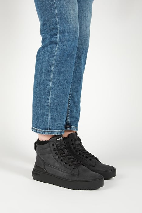 BLACKSTONE - SOLEY - YL65 BLACK - SNEAKER (HIGH) 3