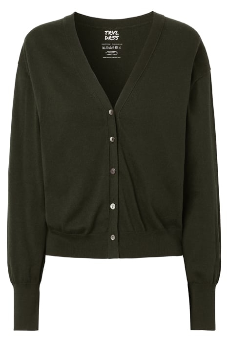 EASY CARDI KHAKI GREEN 3