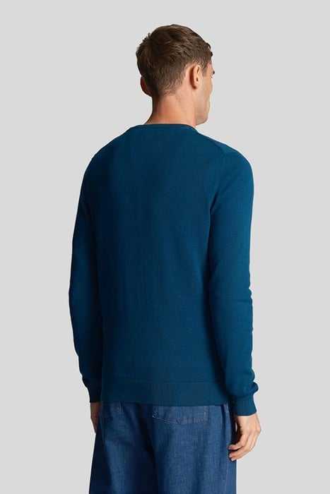 COTTON CREW NECK JUMPER APRES NAVY 2