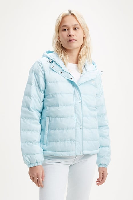 EDIE PUFFER JACKET IN BLUE 1