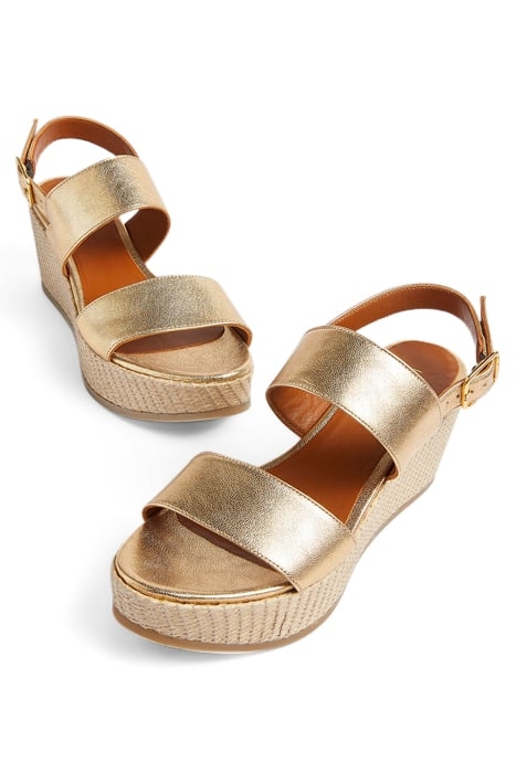 ADRIANA DOUBLE SANDAL SOFT GOLD 3