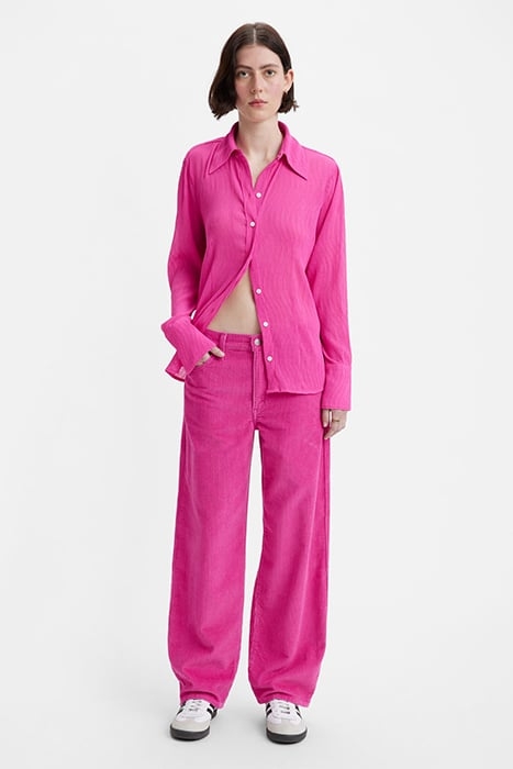 BAGGY WIDE-LEG & FLARED JEANS PANT PINK 1