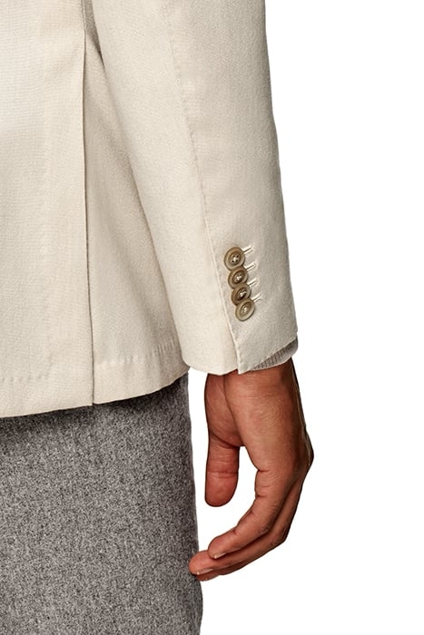 LIGHT BROWN TAILORED FIT HAVANA BLAZER LIGHT BROWN 8