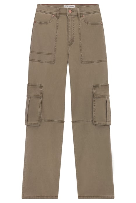 RELAXED CARGO PANT DUSKY GREEN 2