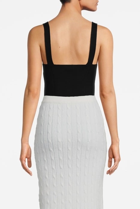 KNITTED CORSET BLACK 2