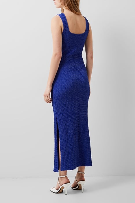 SADIE TEXTURED DRESS BLUE 2