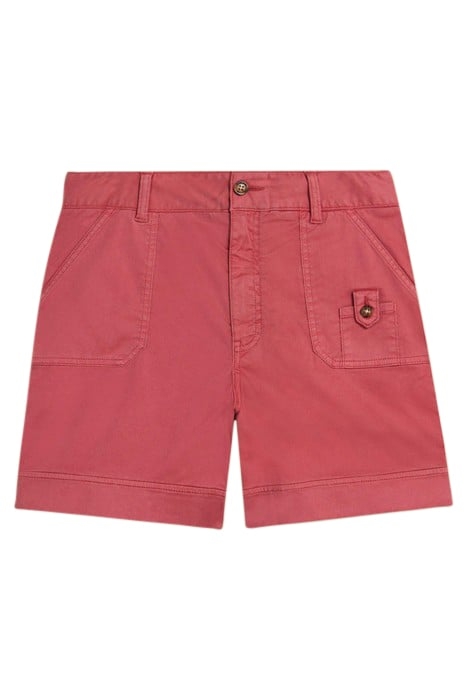 MOLLIE COMBAT SHORTS MID RED 2