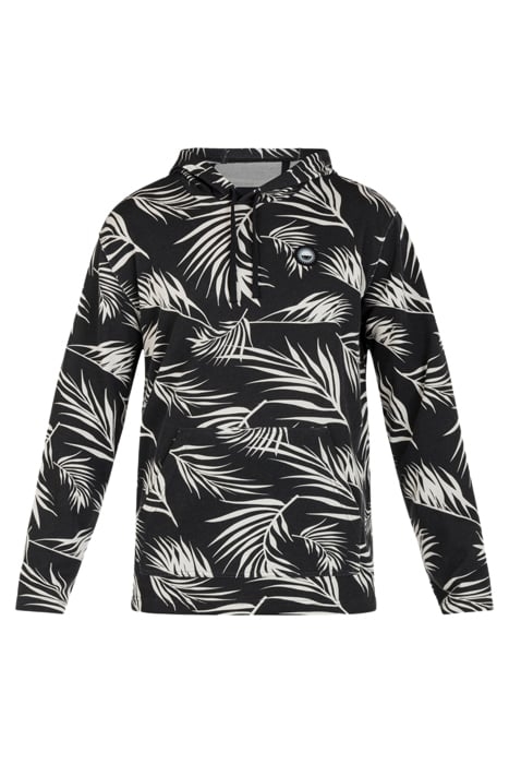 OG HOODED PONCHO BLACK 3