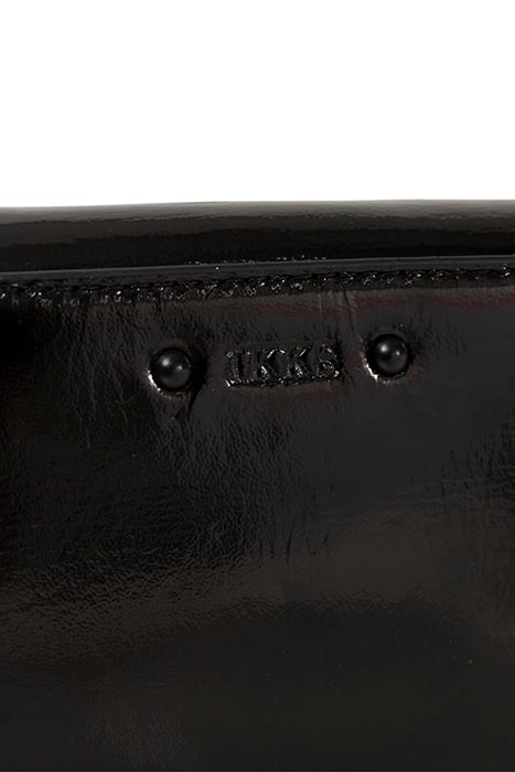 BLACK PATENT LEATHER 111 MINI WALLET BLACK 5