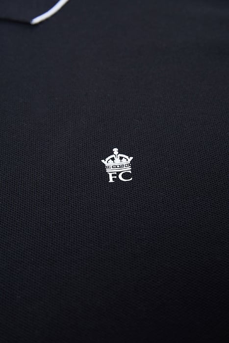 SINGLE TIPPED PIQUE POLO MARINE 3