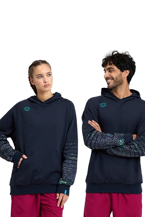 HOODED SWEAT LOGO NAVY-KIKKO PRO NAVY 8