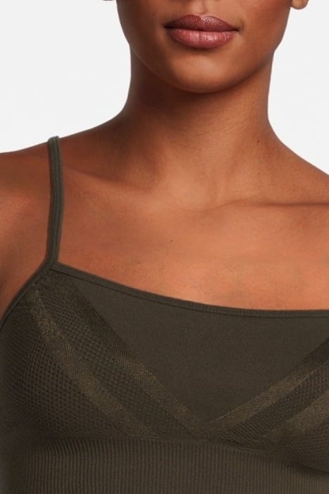 SEAMLESS STRAP BRA TOP DARK FORES 4