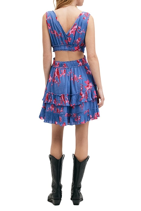 MIKAYLA IONA DRESS NEON PINK 3