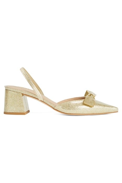 CADENCE BOW MULE GOLD 1