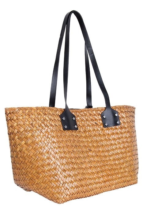 MOSLEY STRAW TOTE ALMOND BEIGE 3