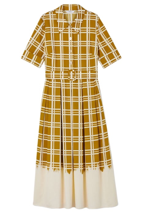 DORA DIP SHIRT DRESS MULTICOLOR 3