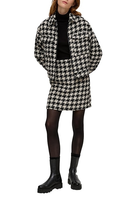 S.OLIVER SKIRTS GREY/BLACK 3