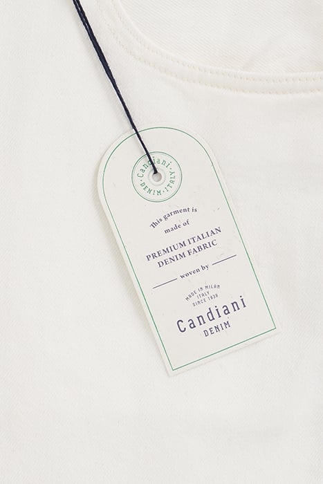 AUSTIN SELVEDGE DENIM COTTON OFF WHITE 3