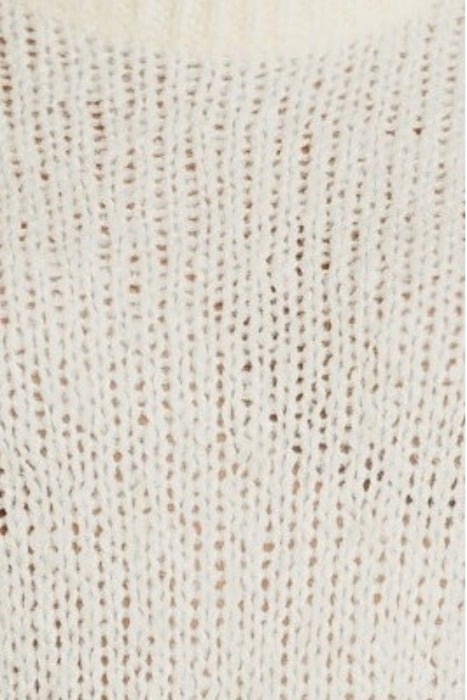 CREW-NECK PEARL WHITE 5