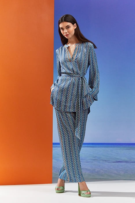 LUCIA - ROBE NAVY MULTICOLOR 2