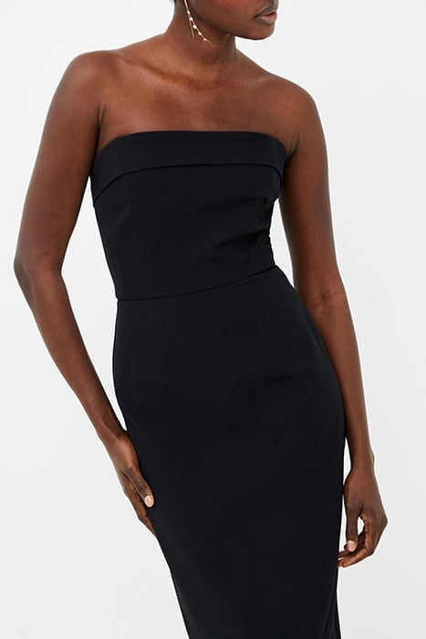 ECHO CREPE STRAPLESS DRESS BLACK 5