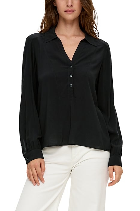 S.OLIVER BLOUSES BLACK 1