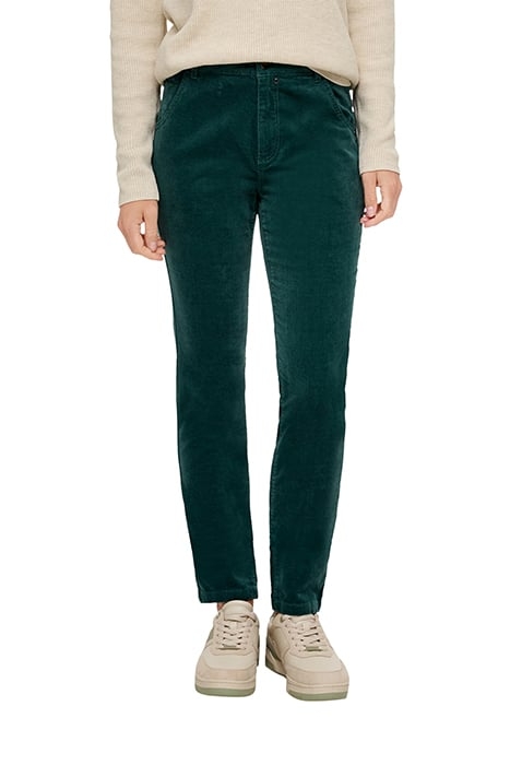 S.OLIVER PANTS PETROL GREEN 1