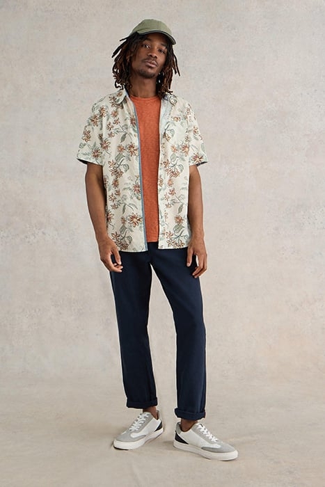 FLORAL PRINTED SHIRT NATURAL PRINTED 1