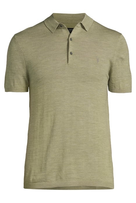 MODE MERINO SS POLO HERB GREEN 3