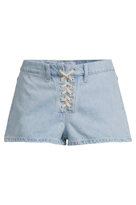 LACE FRONT SHORTS LIGHT BLUE 3