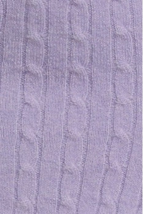 BRAIDED MOHAIR KNIT SKIRT PASTEL LIL 5