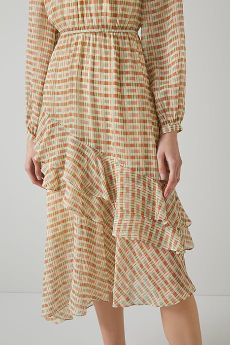 BEA BLOCK MIDI DRESS MULTICOLOR 4