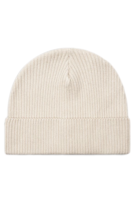 BEANIE ORGANIC COTTON-STRETCH OFF WHITE 1