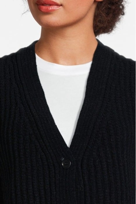 CHENILLE CARDIGAN NAVY 4