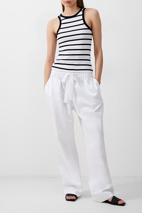 RASSIA STRIPE RACER WHITE 1