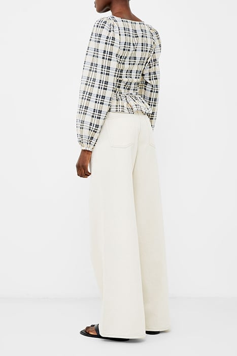 IVY CHECK TOP BLACK 2