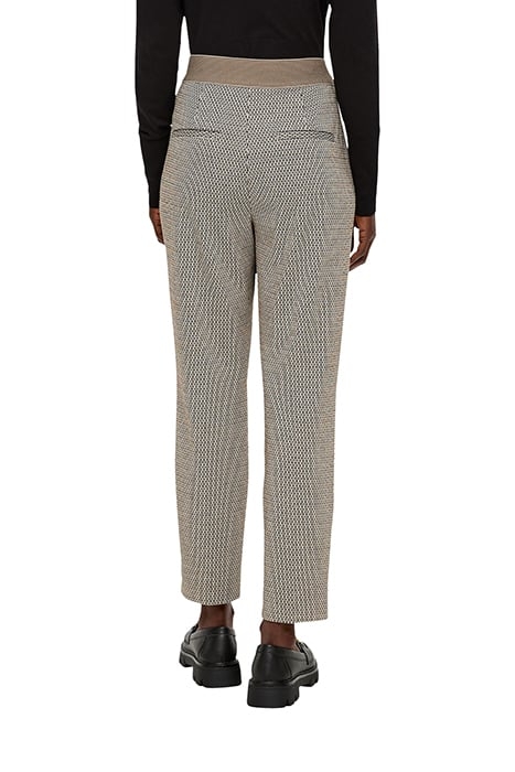 S.OLIVER PANTS 7/8 GREY/BLACK 2