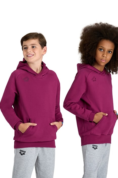 JR TEAM HOODED SWEAT PANEL RED FANDANGO 1