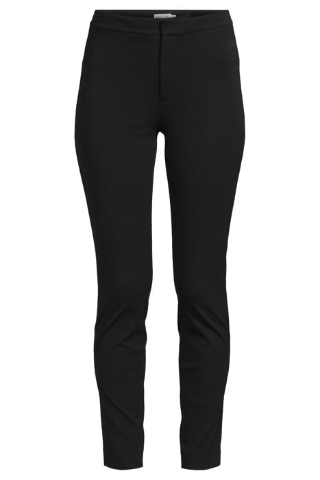 COTTON STRETCH TROUSER BLACK 3