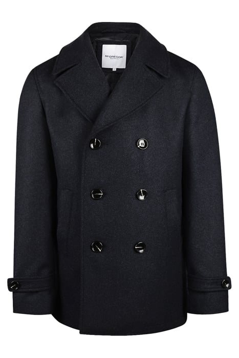 PEACOAT DOUBLE BREASTED FADED BLUE 1