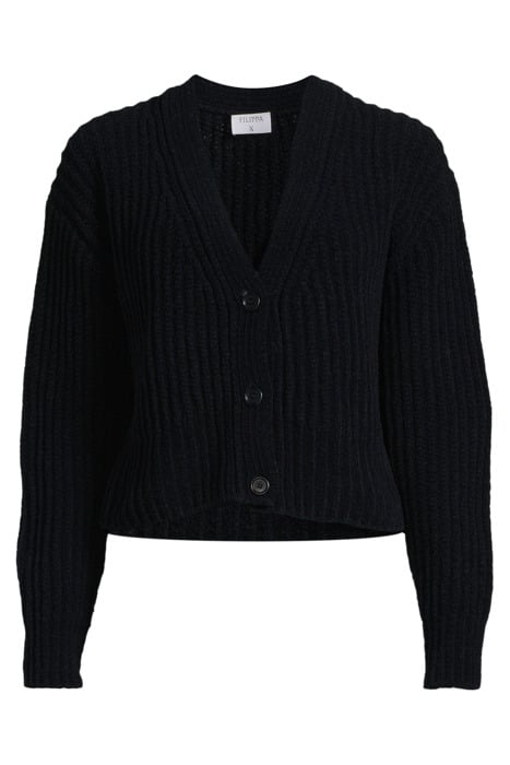CHENILLE CARDIGAN NAVY 3