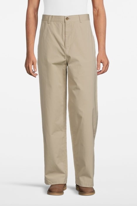 M. HENRY COTTON TROUSER GREY BEIGE 1