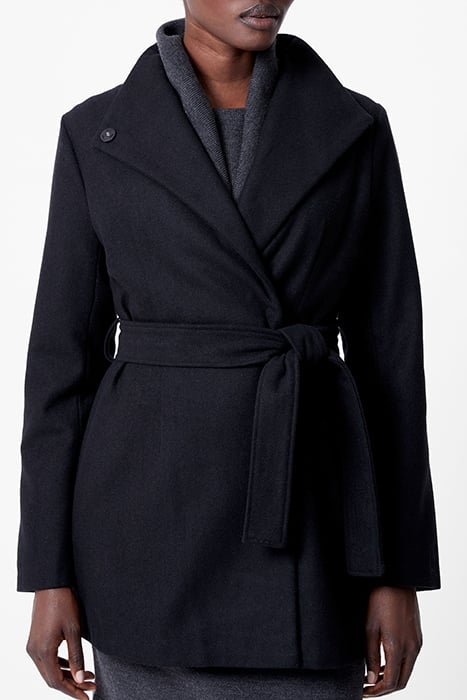 BELTED WRAP M W BLACK 1