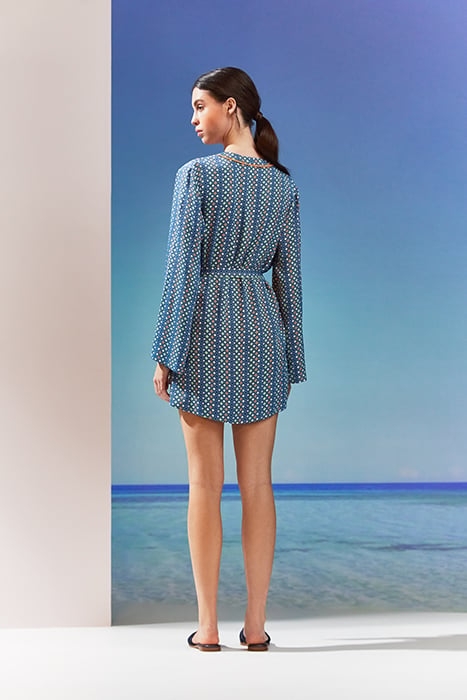 LUCIA - ROBE NAVY MULTICOLOR 7