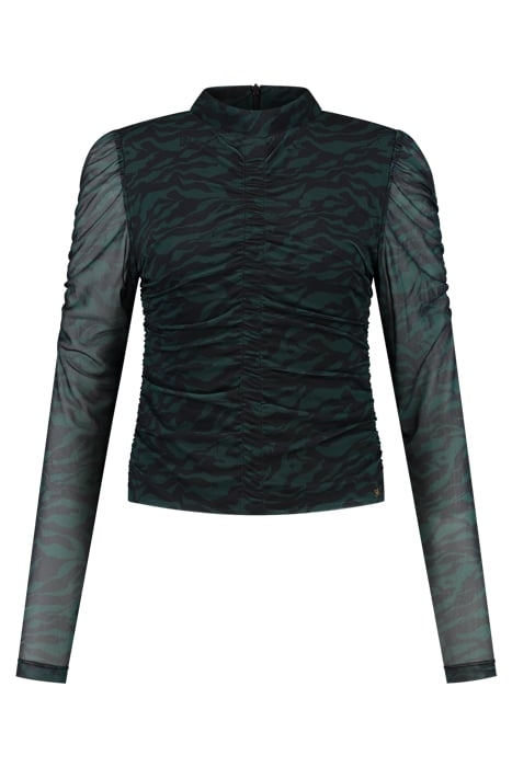 ZEBRA MESH TOP PINE GREEN 1