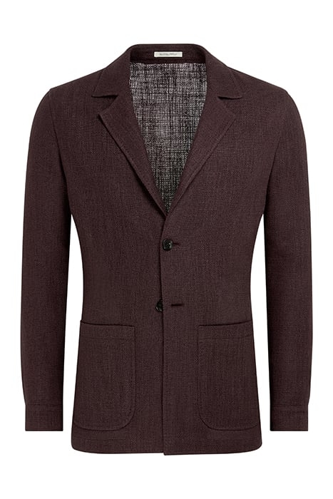 BURGUNDY RELAXED FIT SHIRT-JACKET BURGUNDY 4