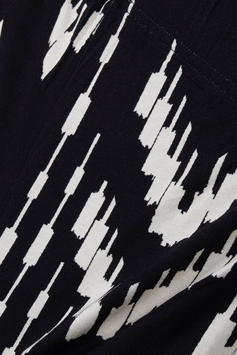 BASIC LEGGINGS PRINT BLACK WITH OFFBEAT PRINT 6