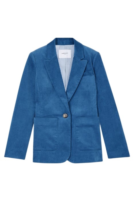 DEBORAH CORD BLAZER BLUE 2