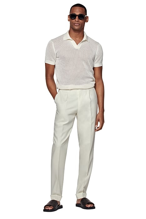 OFF-WHITE SLIM LEG TAPERED TROUSERS OFF-WHITE 3