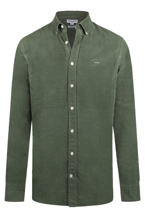 CORDUROY SHIRT GMD DARK SAGE 1